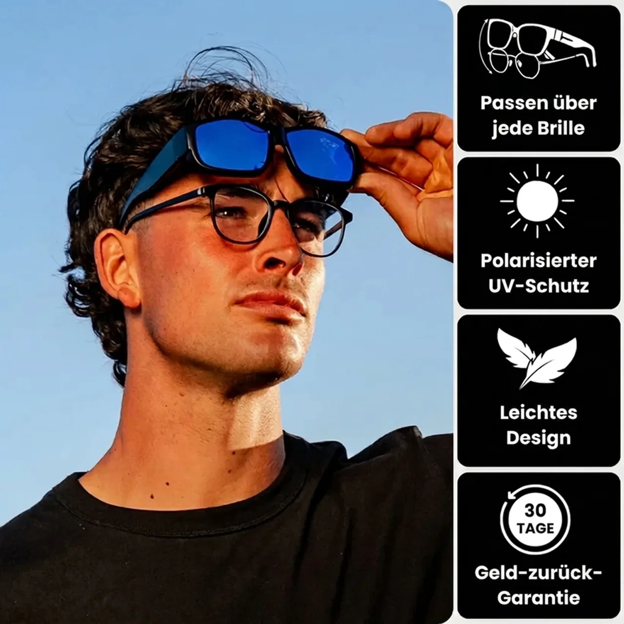 Sonnenaufsätze 2 in 1 – SunSnap Men